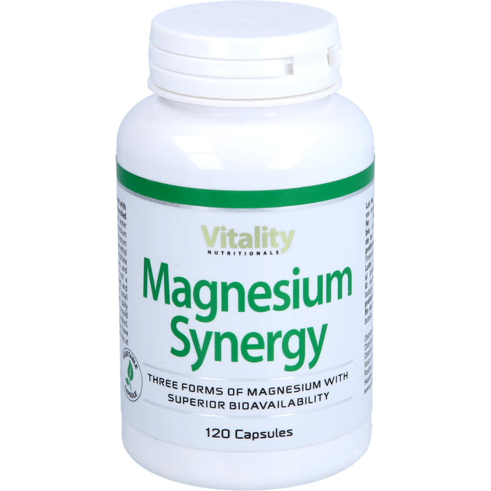 Magnesium Synergy Komplex Glycinat Malat & Citrat, 120 St KAP