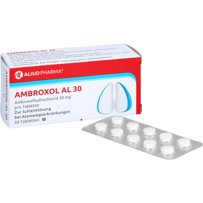 ALIUD PHARMA Ambroxol AL Tabletten, 50 pc Tablettes