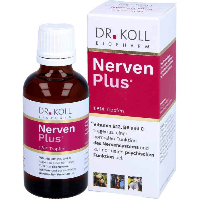 Nerven Plus Dr.Koll Gemmo Komplex Vit.B12 B6, 50 ml TRO