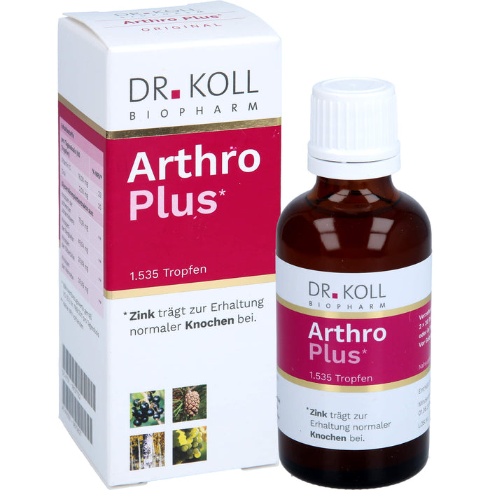 Arthro Plus Dr.Koll Gemmo Komplex Weinrebe Zink, 50 ml TRO