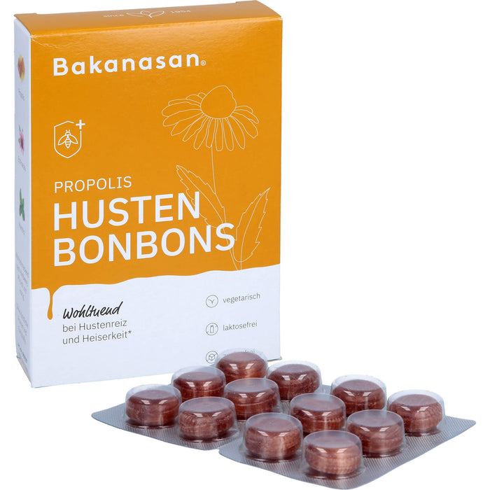 Bakanasan Propolis Hustenbonbons, 24 St BON