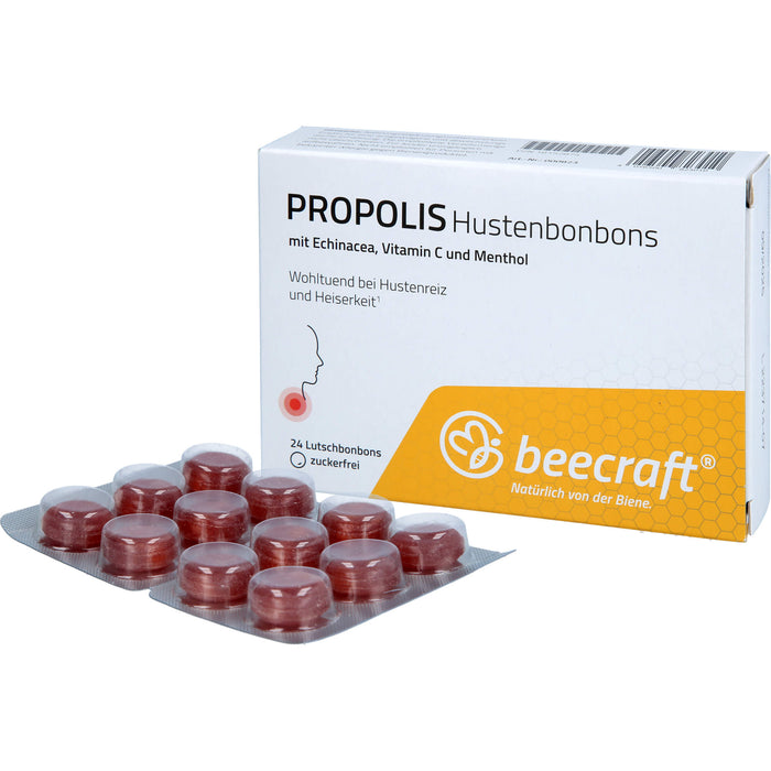 beecraft Propolis Husten-Bonbons, 24 St BON