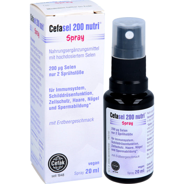 Cefasel 200 nutri Spray, 20 ml SPR