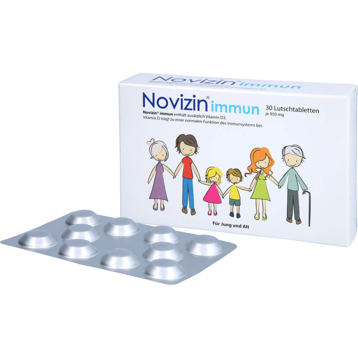 Novizin immun Lutschtabletten für jung und alt für das Immunsystem, 30 St. Tabletten