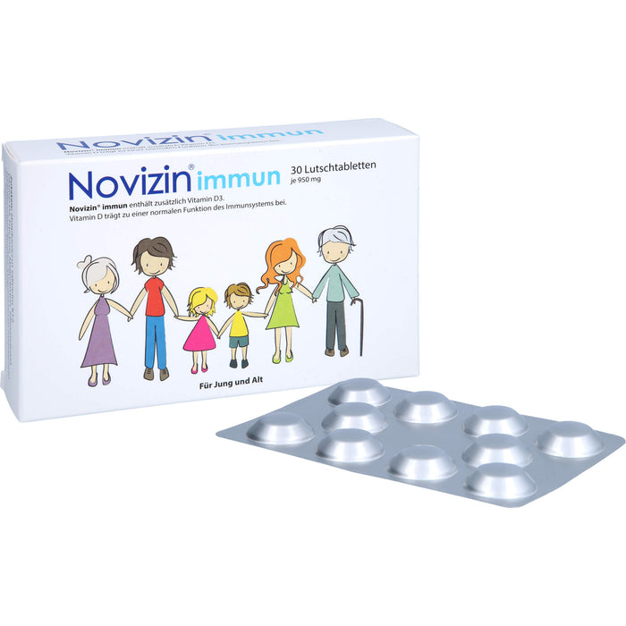 Novizin immun Lutschtabletten für jung und alt für das Immunsystem, 30 pcs. Tablets