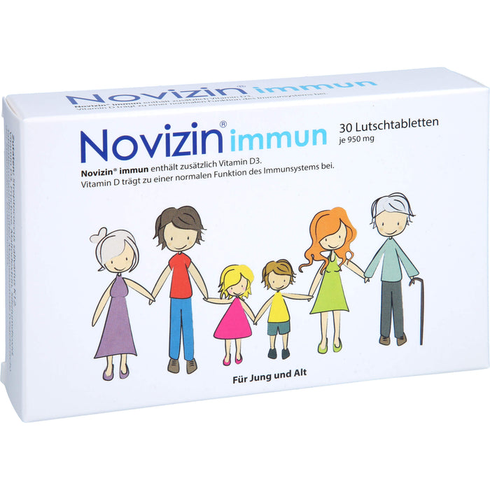 Novizin immun Lutschtabletten für jung und alt für das Immunsystem, 30 pcs. Tablets