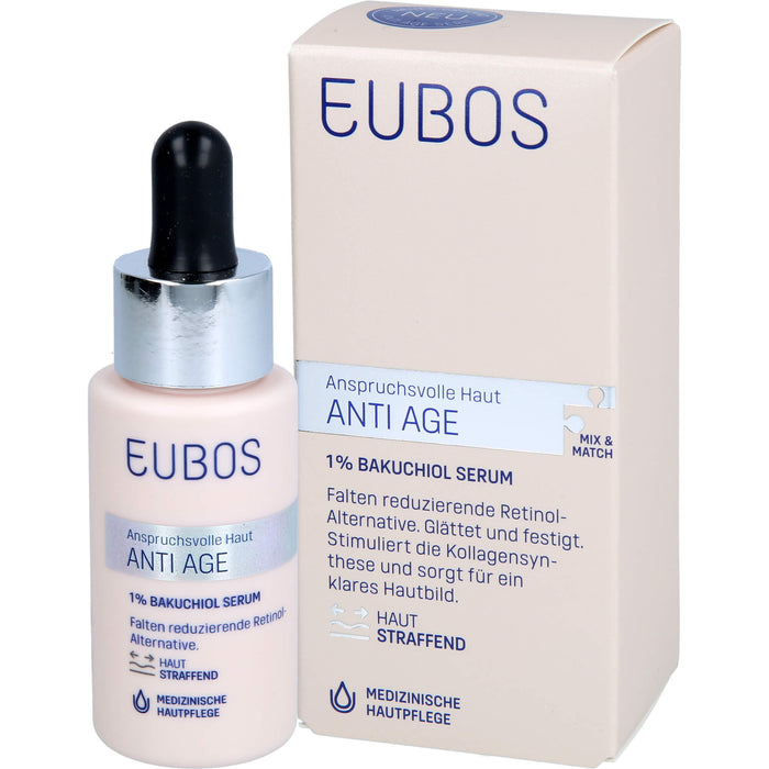 EUBOS ANTI AGE 1% BAKUCHIOL SERUM, 30 ml KON