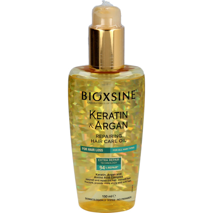 Bioxsine Oil Keratin Argan Preparing Hair Care, 150 ml OEL