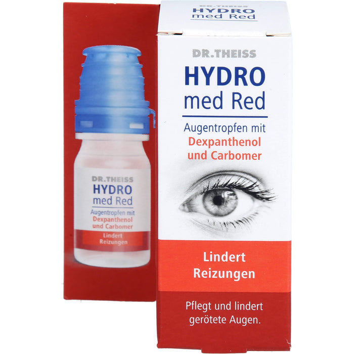 DR. THEISS Hydro med Red Augentropfen lindert Reizungen, 10 ml Solution