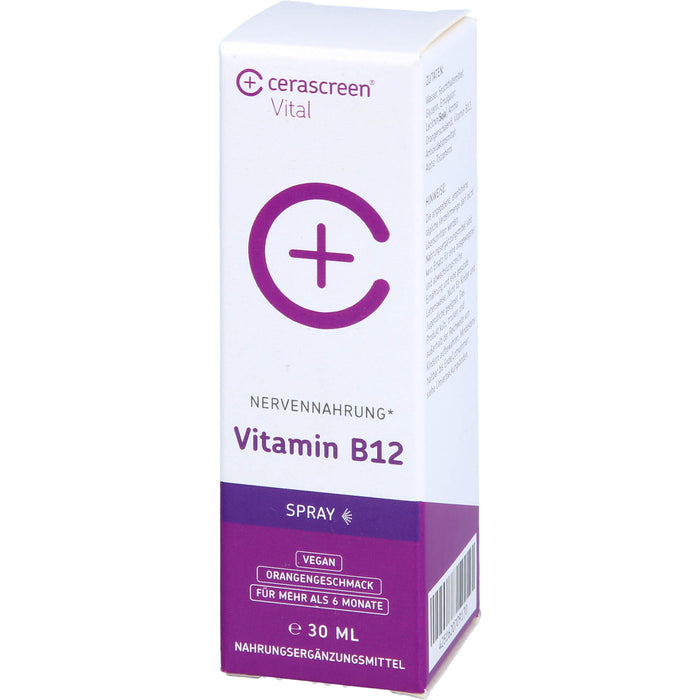 cerascreen Vitamin B12 hochdosiert vegan Spray, 30 ml SPR