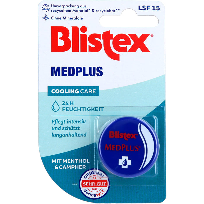 BLISTEX MedPlus Tiegel ohne Mineralöl, 7 ml CRE