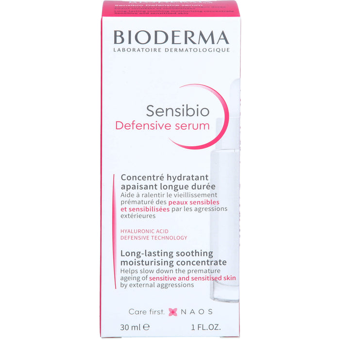 BIODERMA Sensibio Defensive Serum zur täglichen Pflege der Haut, 30 ml Solution