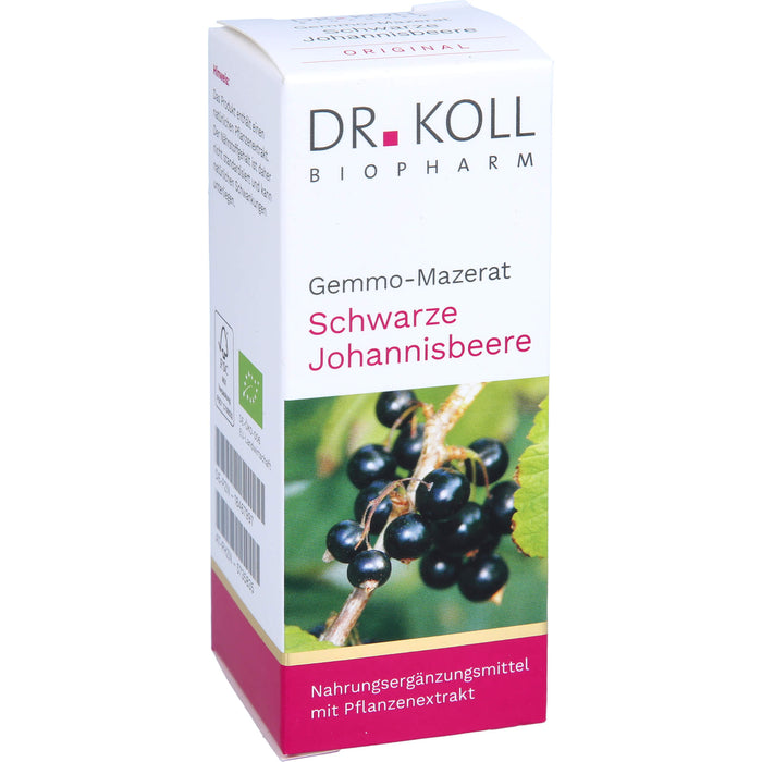 Gemmo-Mazerat schwarze Johannisbeere Dr.Koll Ribes, 50 ml TRO