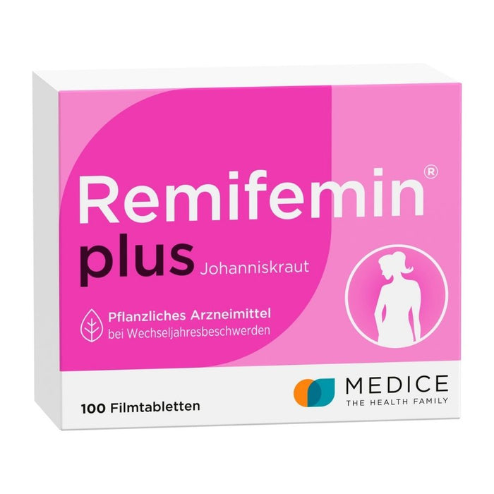 remifemin plus Johanniskraut Filmtabletten, 100 pc Tablettes