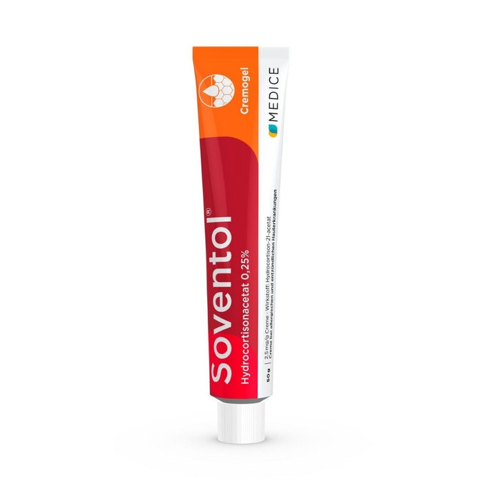 Soventol Hydrocortisonacetat 0,25%, 2,5 mg/g Creme, 50 g Crème