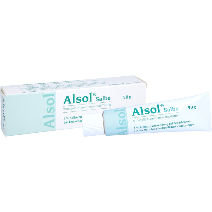 Alsol Salbe bei oberflächlichen Verletzungen, 50 g Ointment