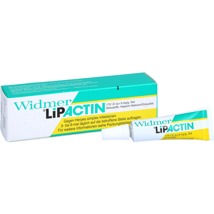 Louis Widmer Lipactin Gel, 3 g Gel