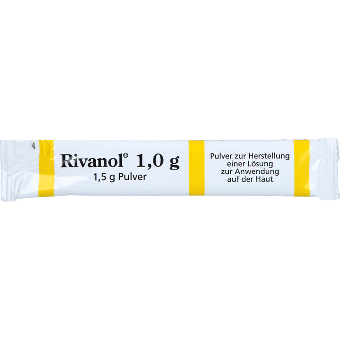 Rivanol 1,0 g Pulver Antiseptikum, 20 pcs. Sachets