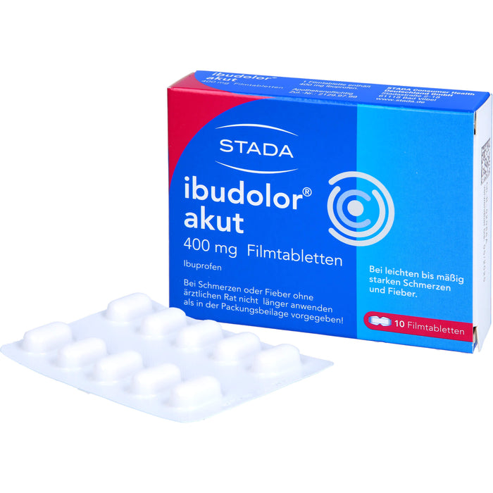 ibudolor akut 400 mg Filmtabletten, 10 pc Tablettes