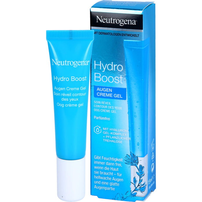 Neutrogena HydroBoost Belebendes Augen Creme Gel, 15 ml GEL