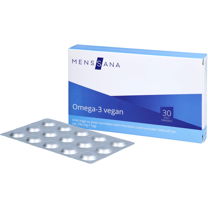 Omega-3 vegan MensSana, 30 St KDA