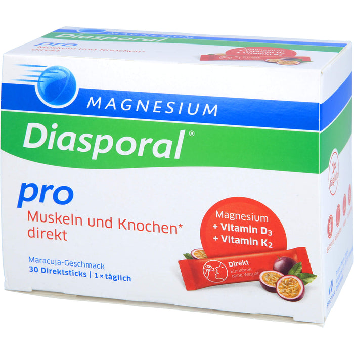 MAGNESIUM DIASPORAL PRO+D3+K2 Muskeln+Knochen Dir., 30 St GRA