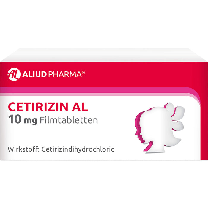 Cetirizin AL 10 mg Filmtabletten, 100 pc Tablettes