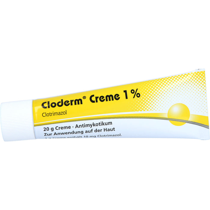 Cloderm Creme 1% Antimykotikum, 20 g Crème