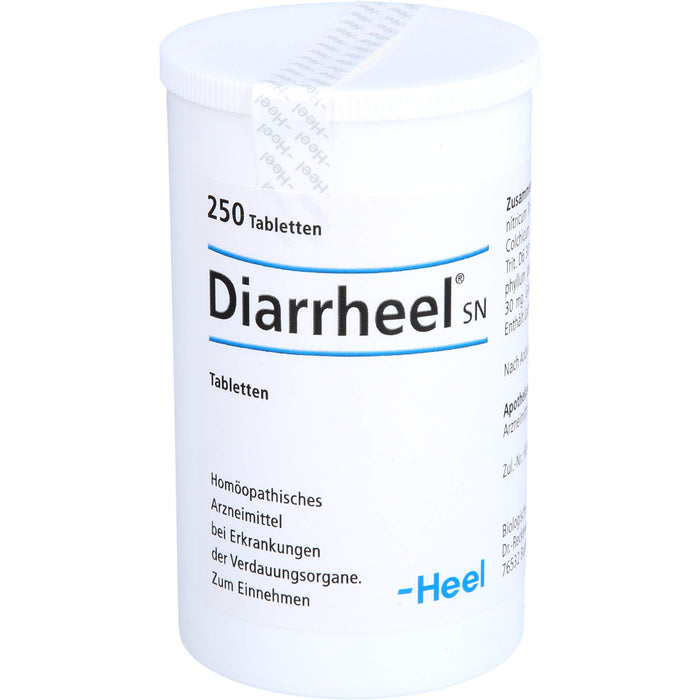 Diarrheel SN Tabletten bei Erkrankungen der Verdauungsorgane, 250 pc Tablettes