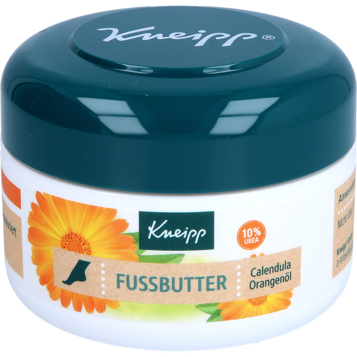 Kneipp Fussbutter Ringelblume-Rosmarin reichhaltige Pflege für trockene Füße, 100 g Cream