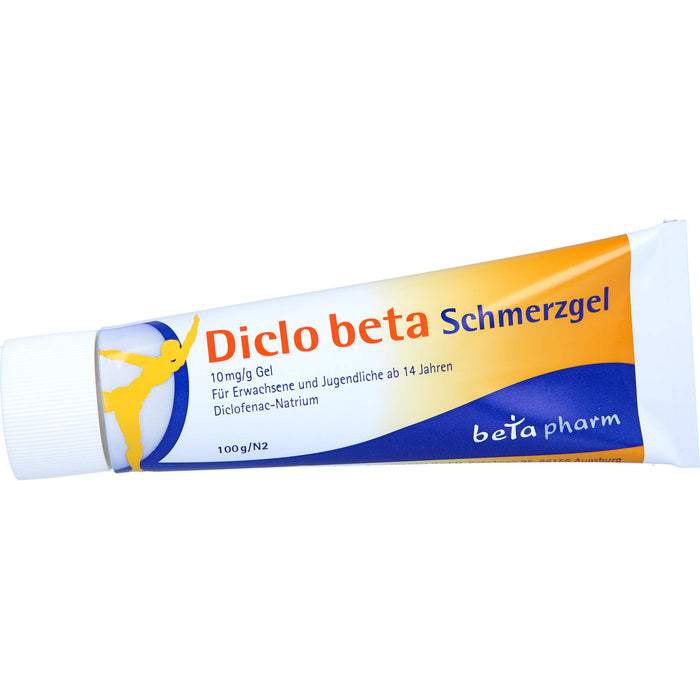 Diclo beta Schmerzgel, 100 g Gel