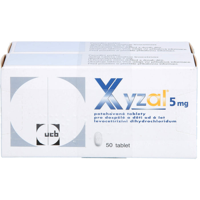 Xyzal 5 mg CC-Pharma Filmtabletten bei Allergien, 100 pc Tablettes