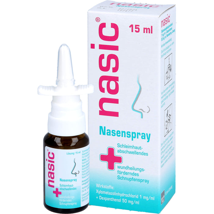 Nasic Nasenspray, 15 ml Solution