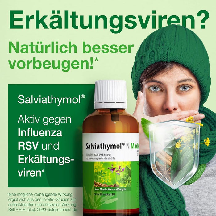 Salviathymol N Madaus Flüssigkeit, 50 ml Lösung