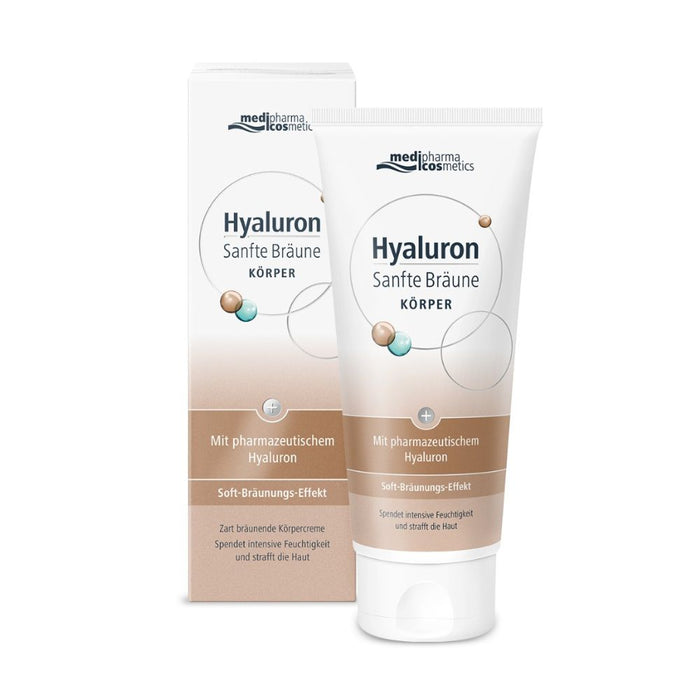 medipharma cosmetics Hyualuron Sanfte Bräune Körpercreme, 200 ml Crème