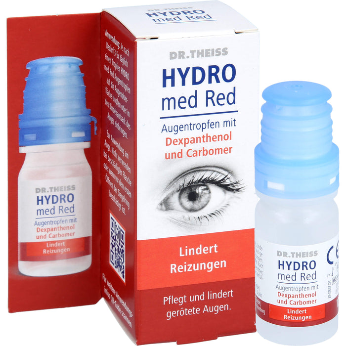 DR. THEISS Hydro med Red Augentropfen lindert Reizungen, 10 ml Solution