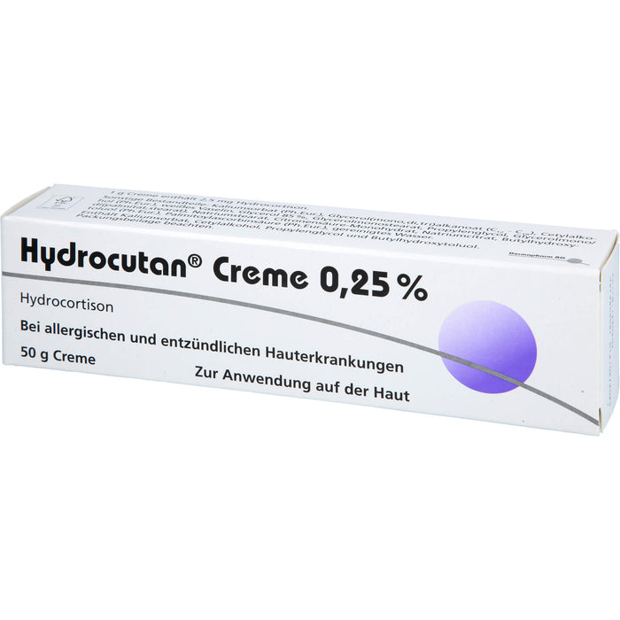 Hydrocutan Creme 0,25 % Hydrocortison, 50 g Crème