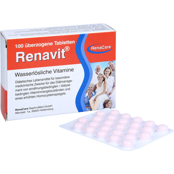 Renavit Tabletten wasserlösliche Vitamine, 100 pcs. Tablets