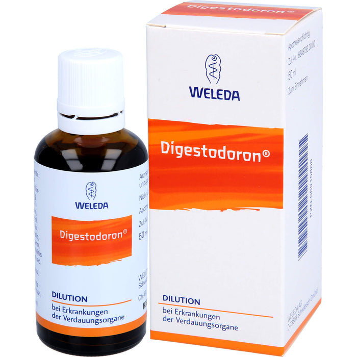 WELEDA Digestodoron Dilution bei Erkrankungen der Verdauungsorgane, 50 ml Lösung