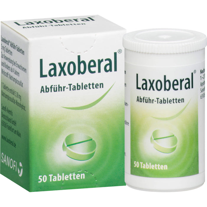 Laxoberal Abführ-Tabletten, 50 St. Tabletten