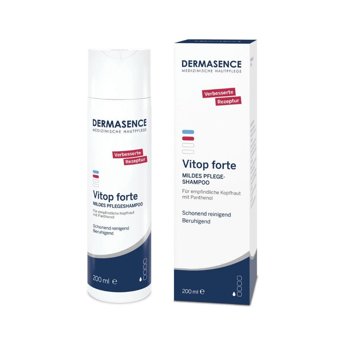 Dermasence Vitop Forte mildes Pflegeshampoo, 200 ml SHA