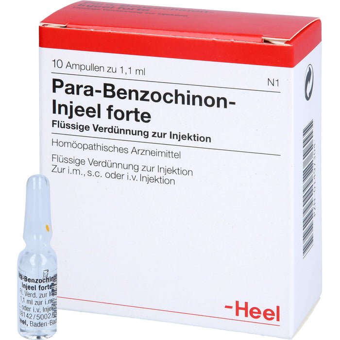 Para-Benzochinon-Injeel forte Inj.-Lsg., 10 pc Ampoules