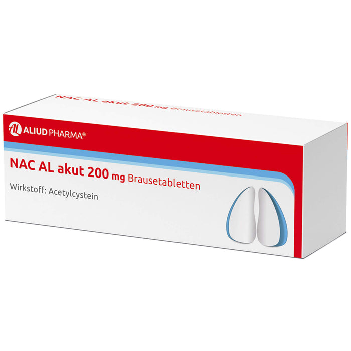 NAC AL akut 200 mg Brausetabletten zur Schleimlösung, 20 pcs. Tablets