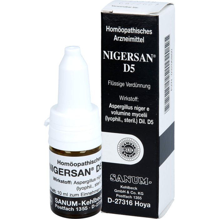 SANUM-KEHLBECK Nigersan D5 flüssige Verdünnung, 10 ml Lösung