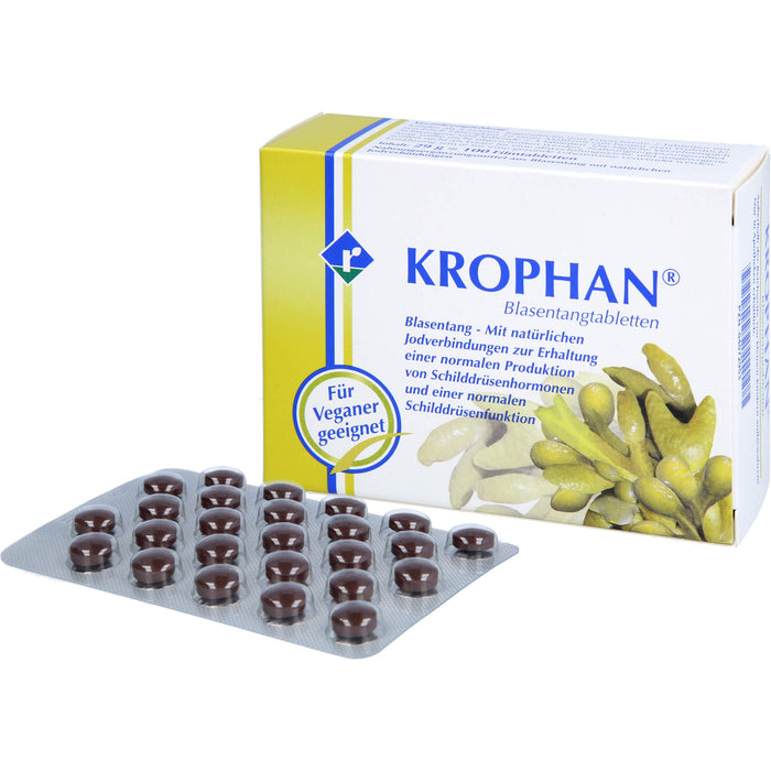 KROPHAN Blasentangtabletten, 100 St. Tabletten