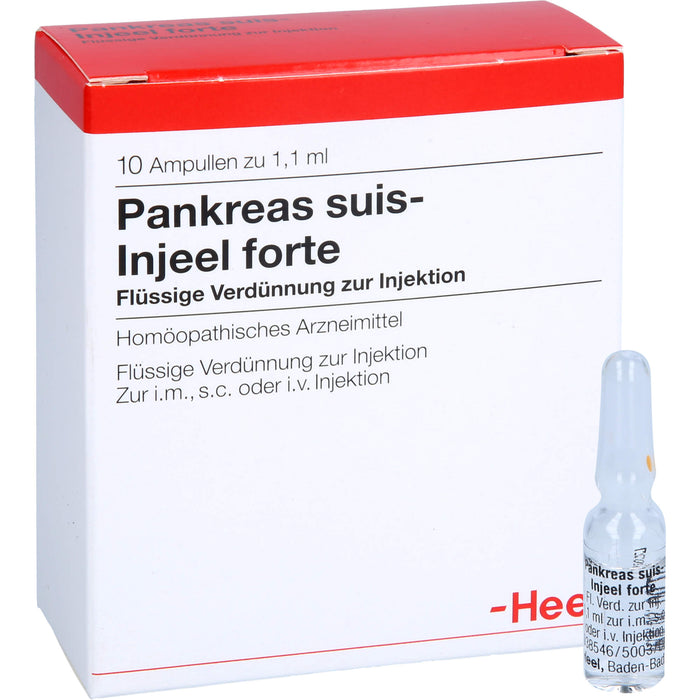 Pankreas suis-Injeel forte Ampullen, 10 pc Ampoules