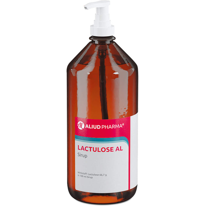 Lactulose AL Sirup bei Verstopfung, 1000 ml Solution