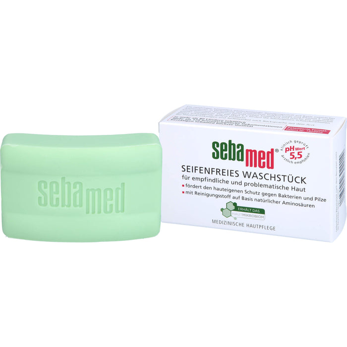 Sebamed seifenfreies Waschstück für empfindliche & problematische Haut, 150 g soins du corps