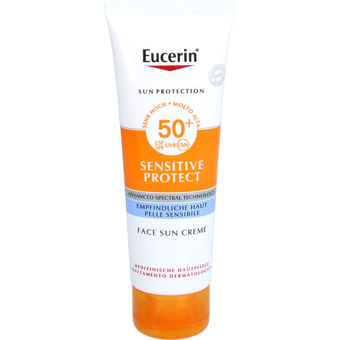 Eucerin Sensitive Protect Face Sun Creme LSF 50+, 50 ml Crème