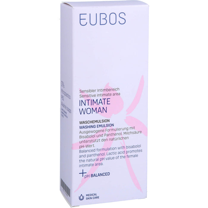 EUBOS INTIMATE WOMAN Waschlotion, 200 ml LOT